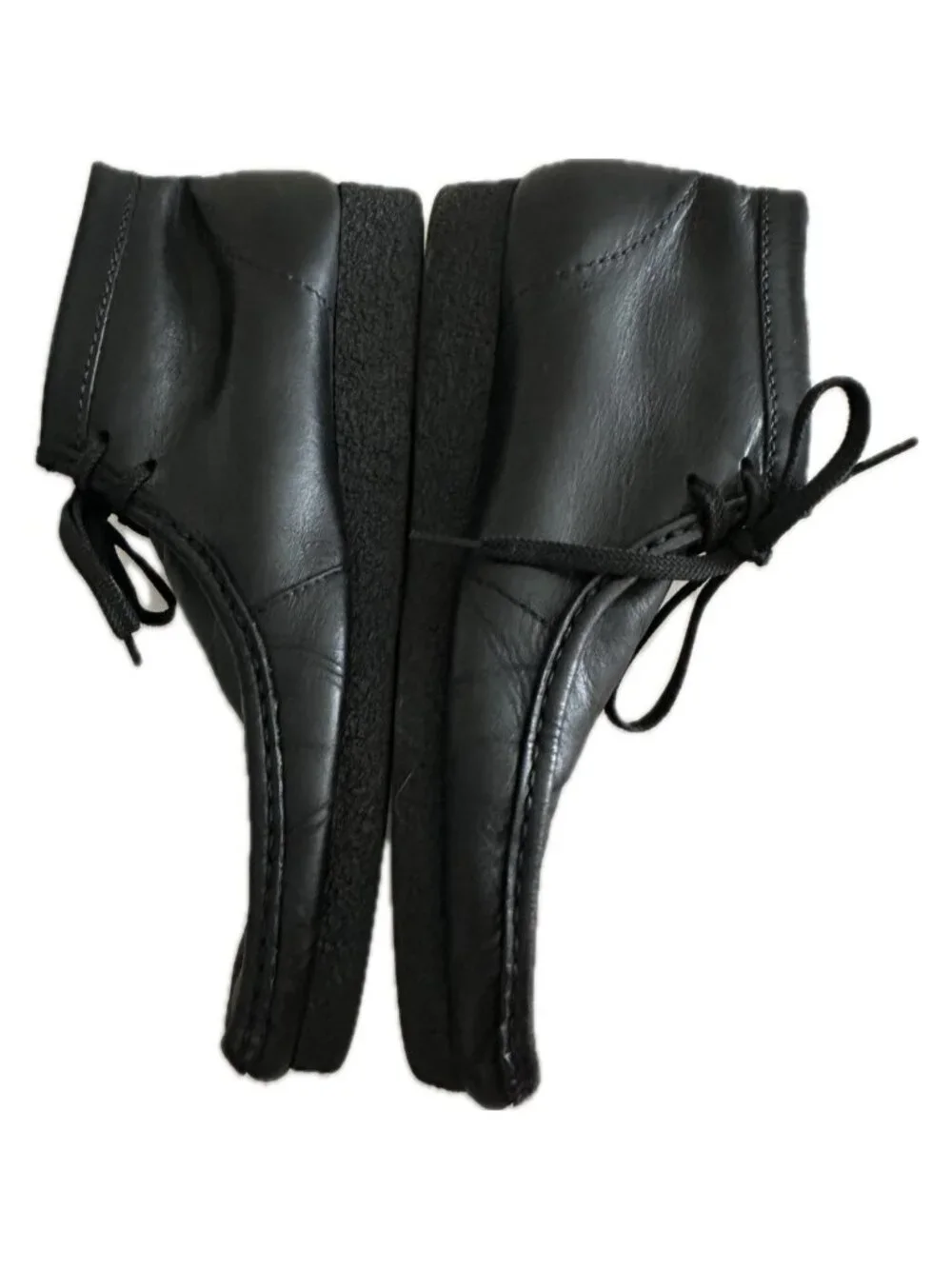 Clark’s Men's Wallabee Leather Chukka Boots Black 10.5